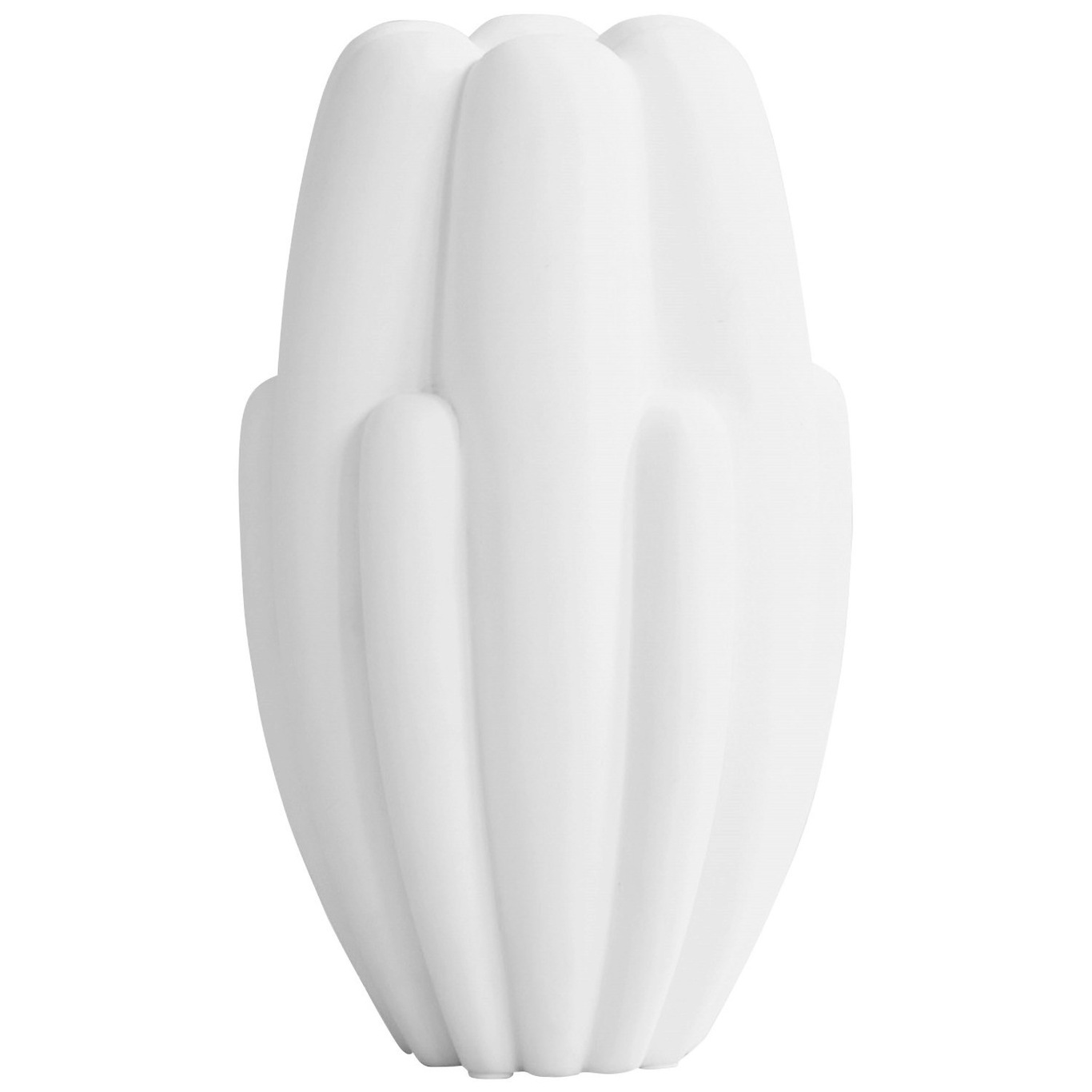 Bloom Slim Vase 34 cm, Bone White