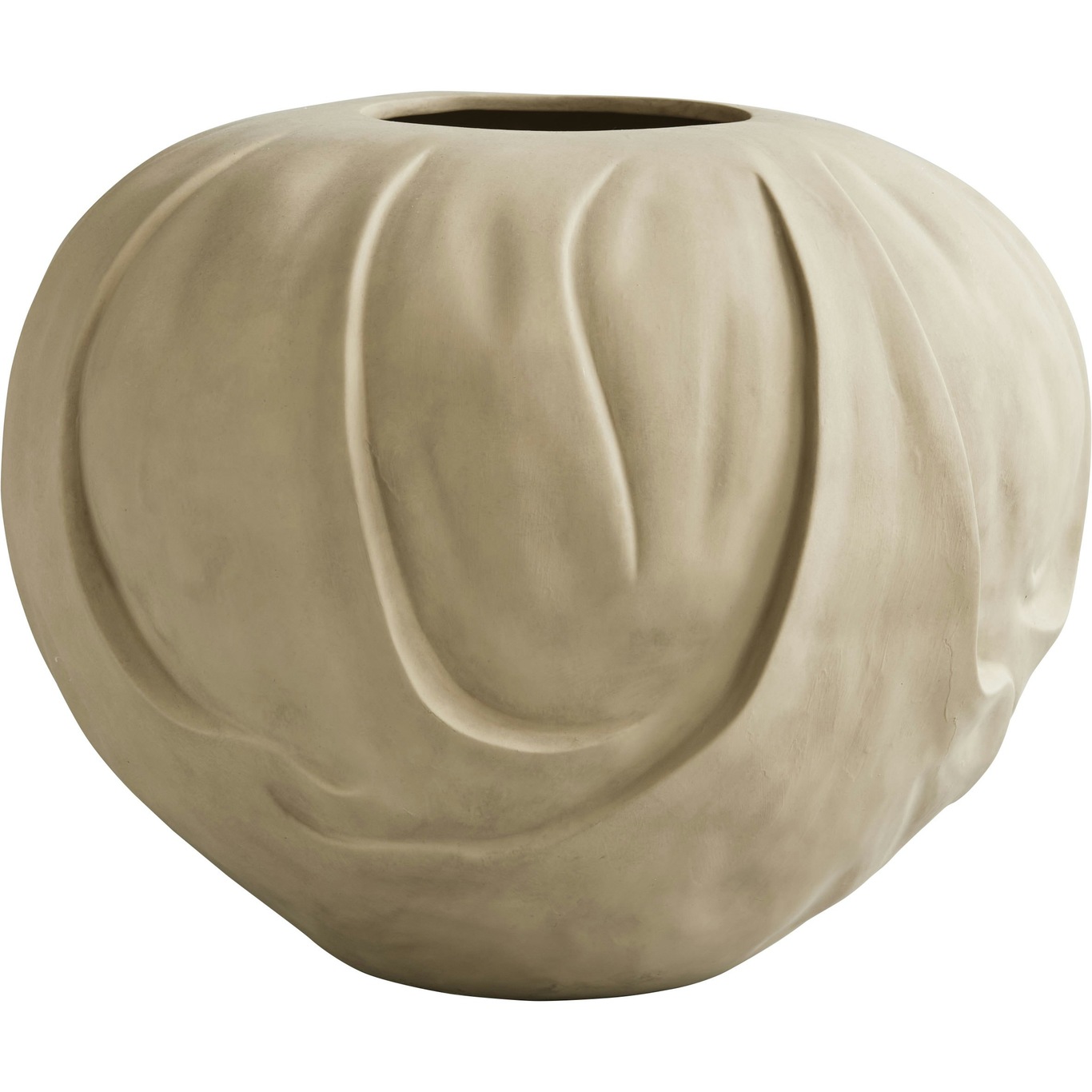 Orimono Vase 50 cm, Sand