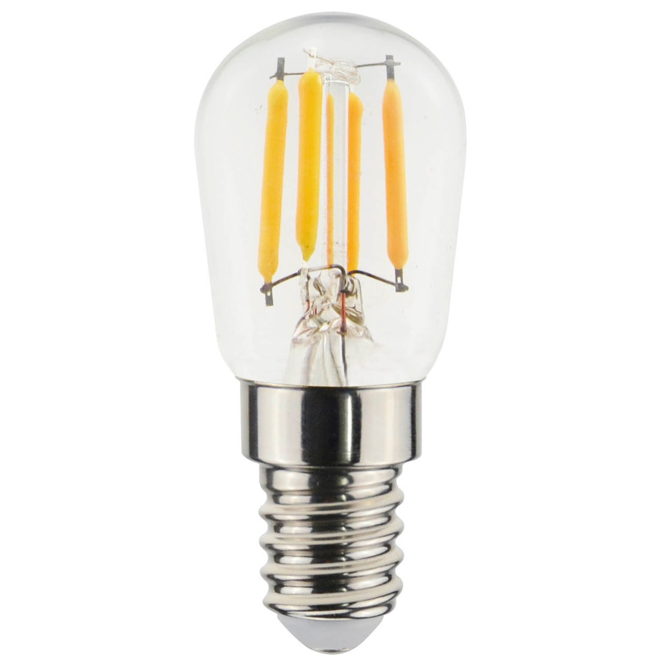 Filament LED pærelampe E14 2200K 220lm 2,5W klar dimbar