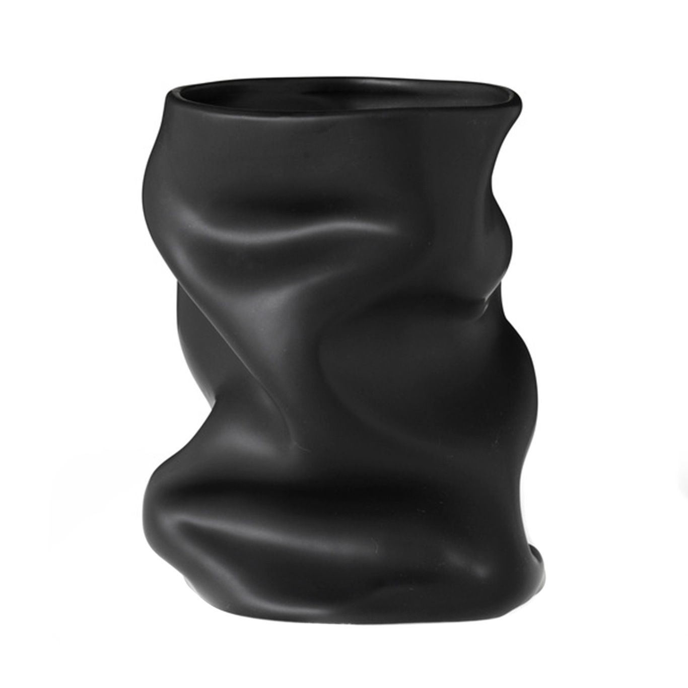 Collapse Vase 20 cm, Sort