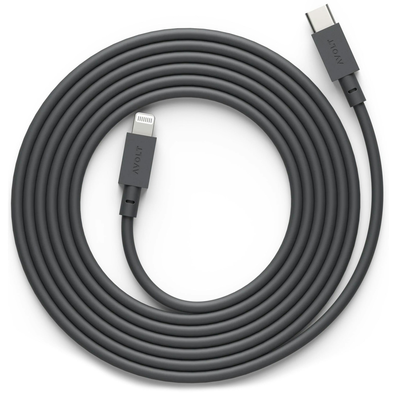 Cable 1 Ladekabel USB-C / Lightning 2 m, Gotland Grey