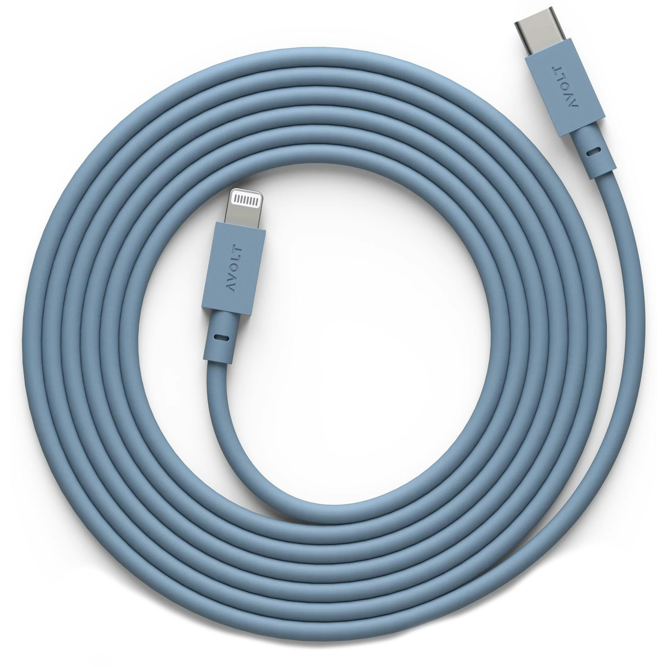 Cable 1 Ladekabel USB-C / Lightning 2 m, Haiblå