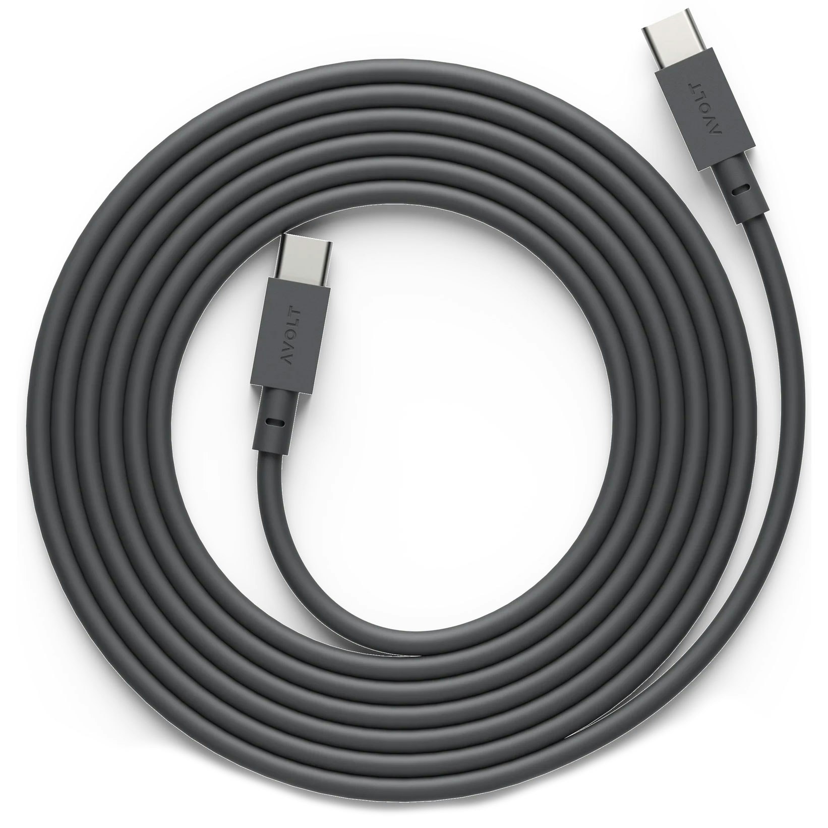 Cable 1 Ladekabel USB-C / USB-C 2 m, Stockholm Black, Stockholm Black