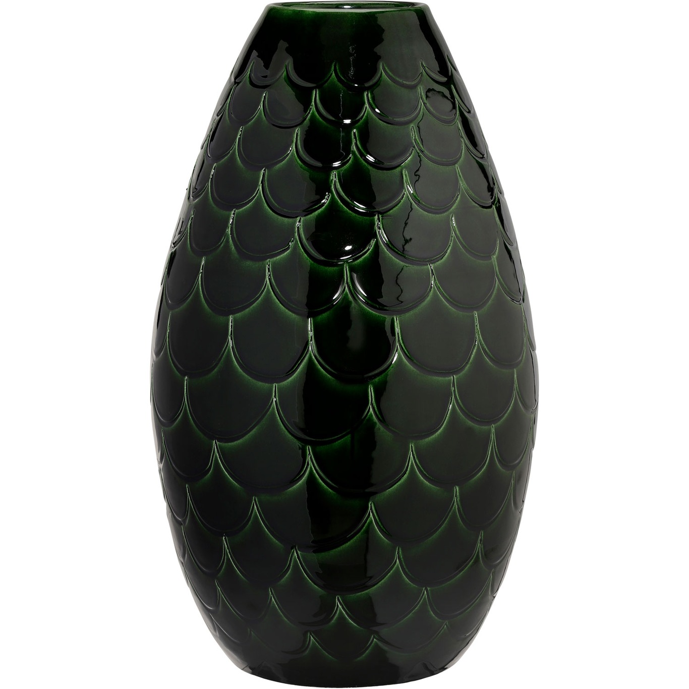 Misty Vase 40 cm, Grønn