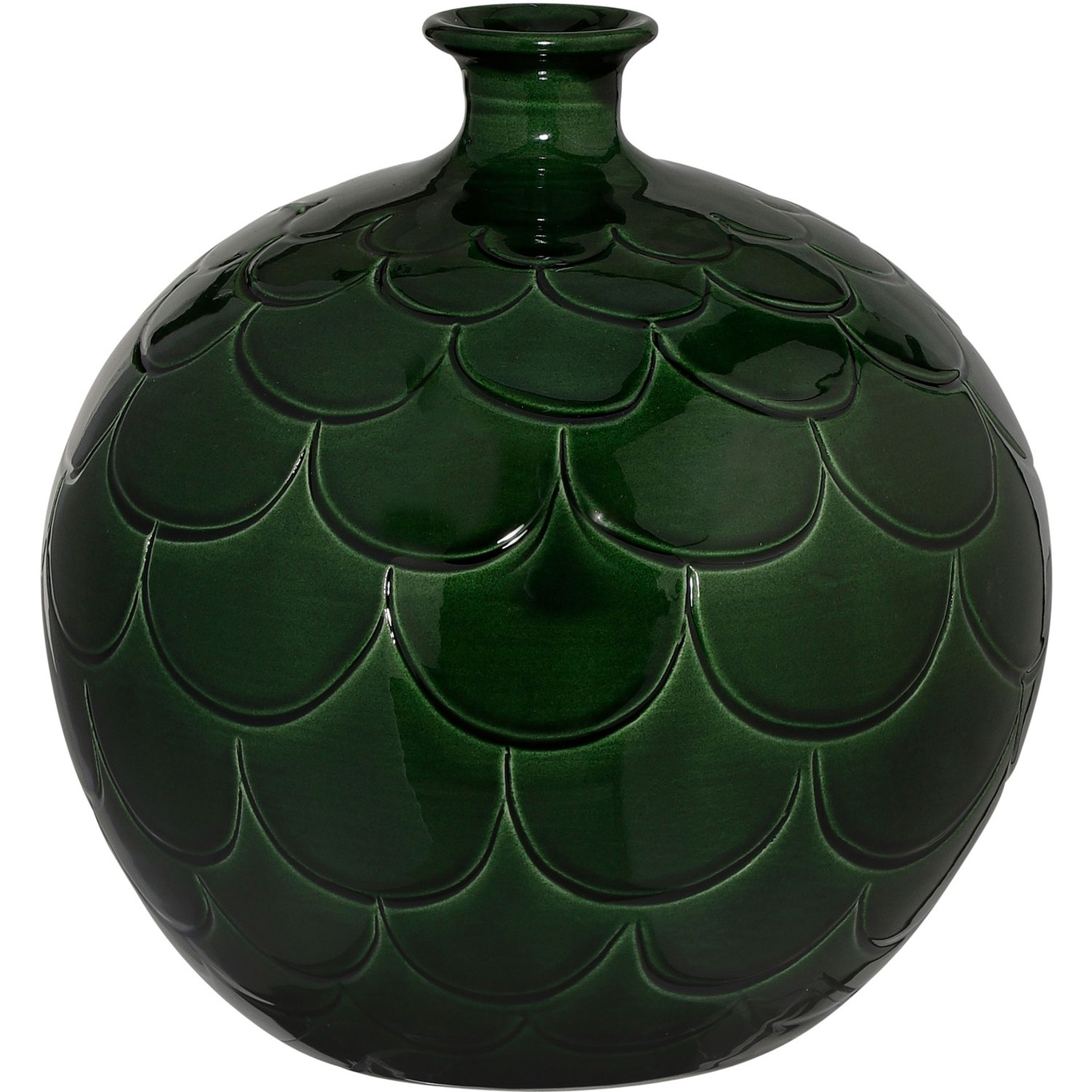 Misty Vase 23 cm, Grønn