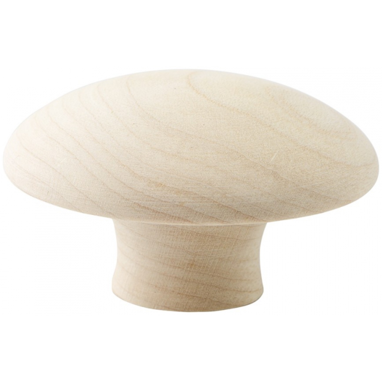 Mushroom Knott 5 cm, Ubehandlet Bjørk