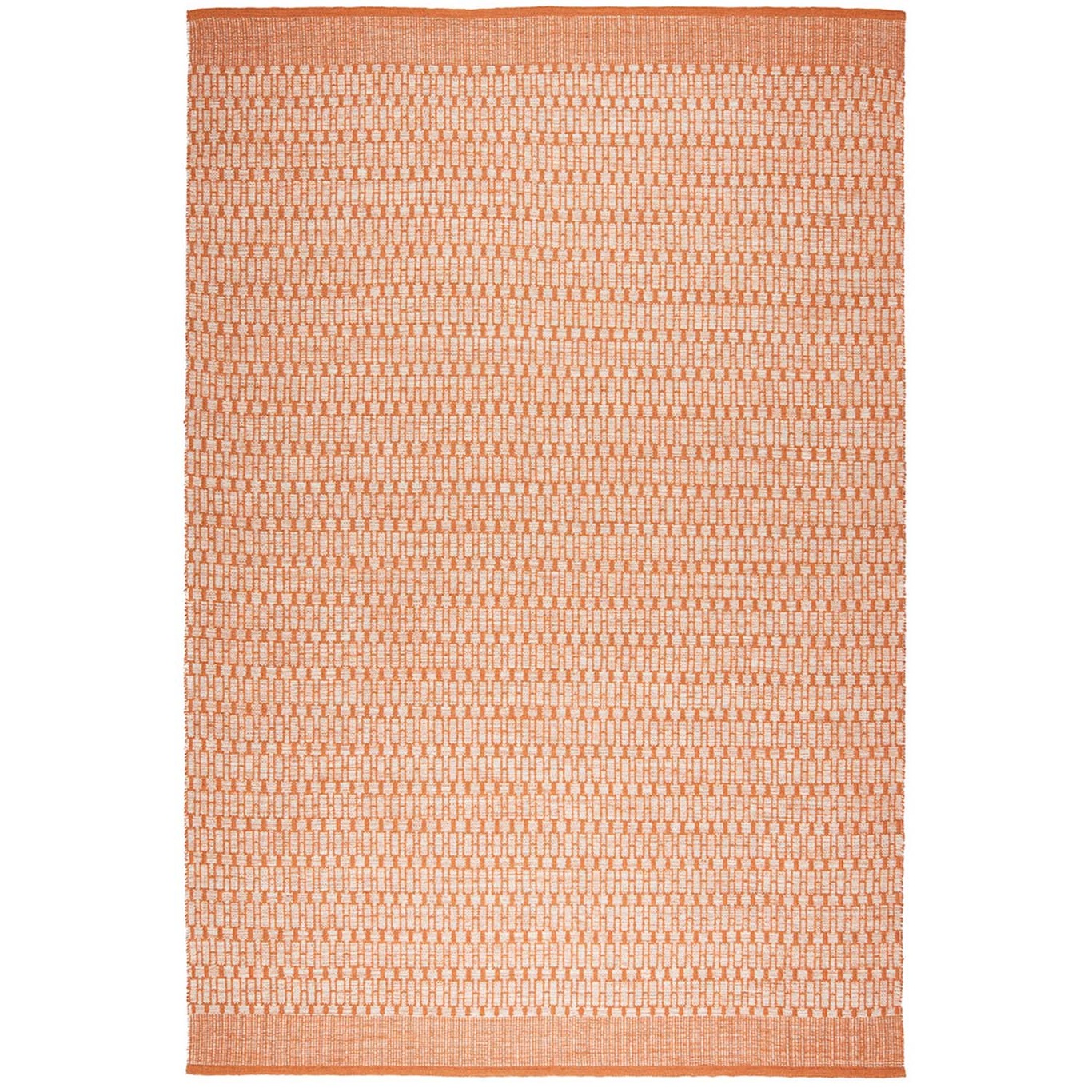 Mahi Ullteppe Off-white / Oransje, 170x240 cm