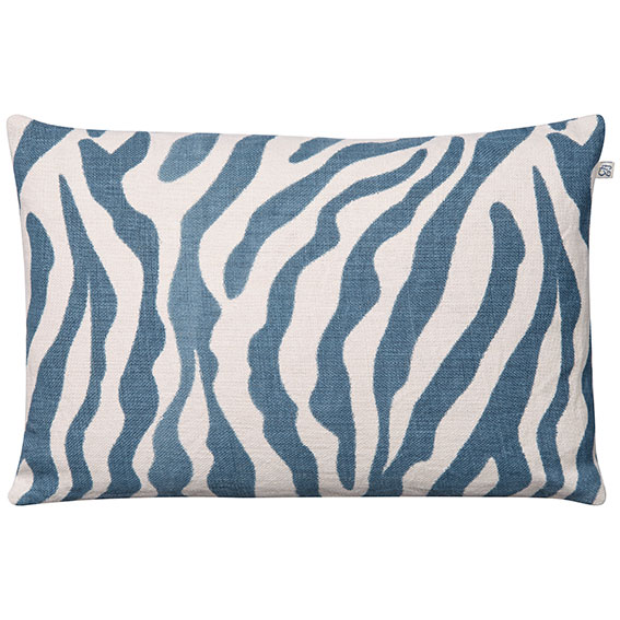 Zebra Putetrekk 40x60 cm, Heaven Blue