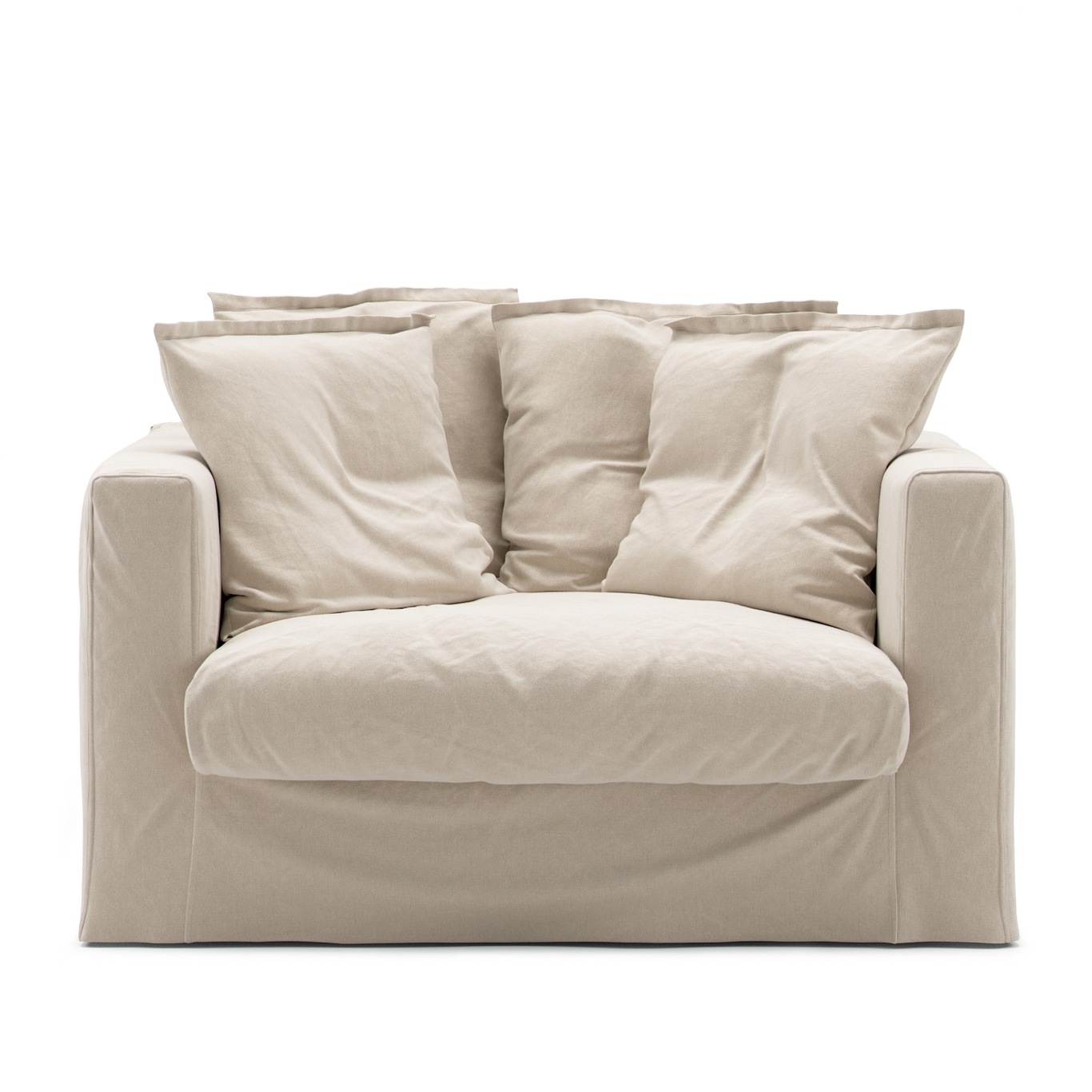 Le Grand Air Love Seat Bomull, Beige