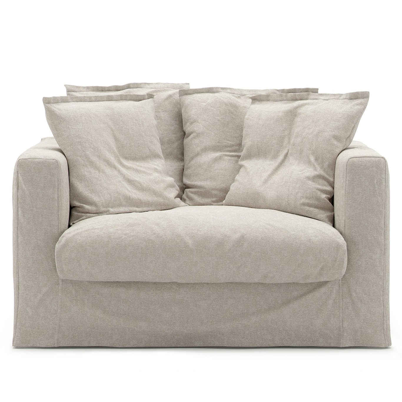 Le Grand Air Loveseat Stopning Lin, Natural Blonde