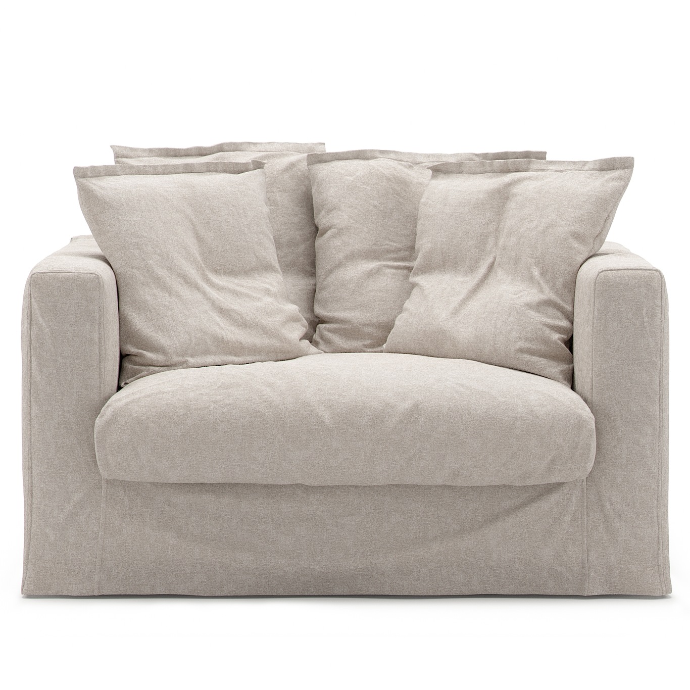 Le Grand Air Loveseat Stopning Lin, Natural Blonde