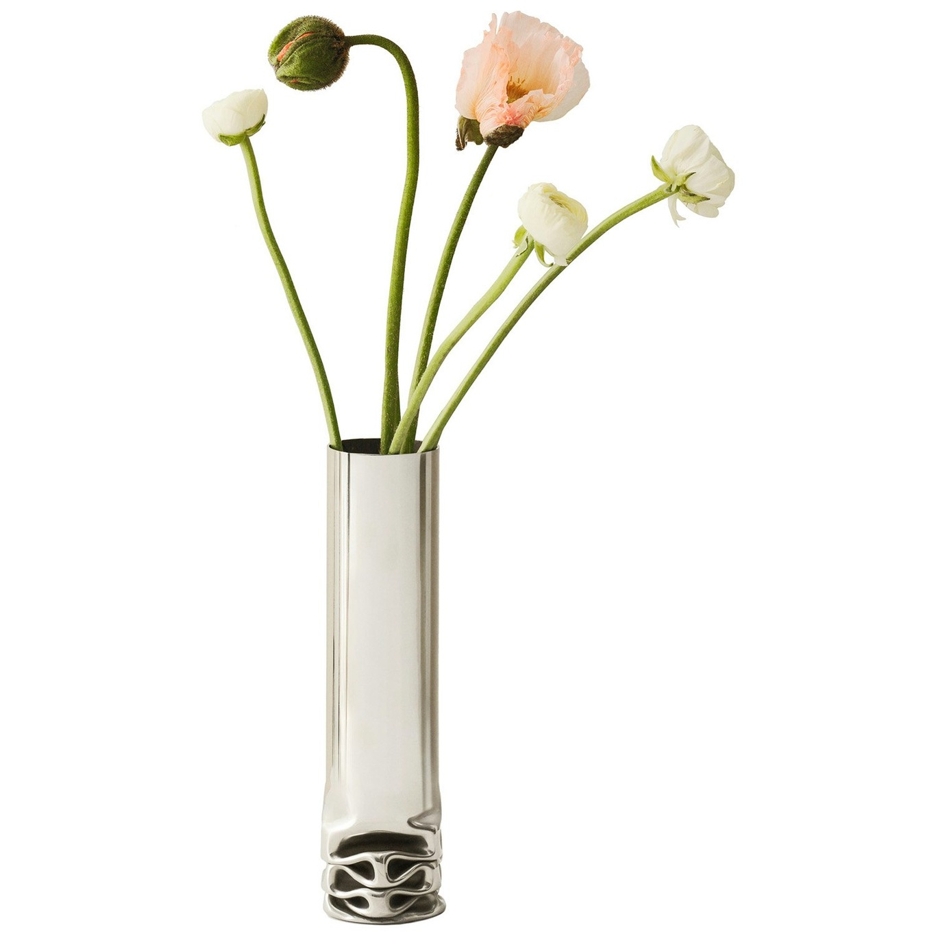 Hydraulic Vase, Rustfritt Stål