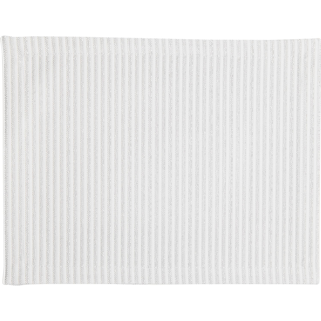 Narrow Stripe Spisebrikke 35x45 cm, Hvit
