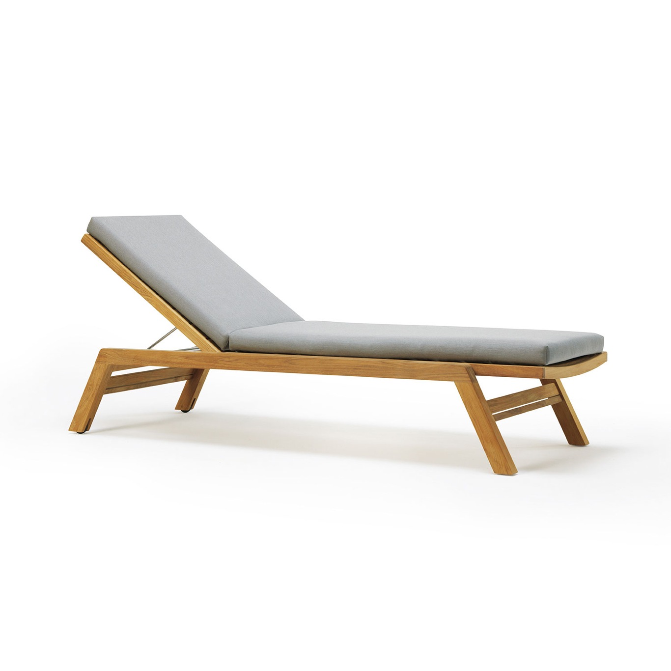 Costes Sunlounger Pute, Nature Grey
