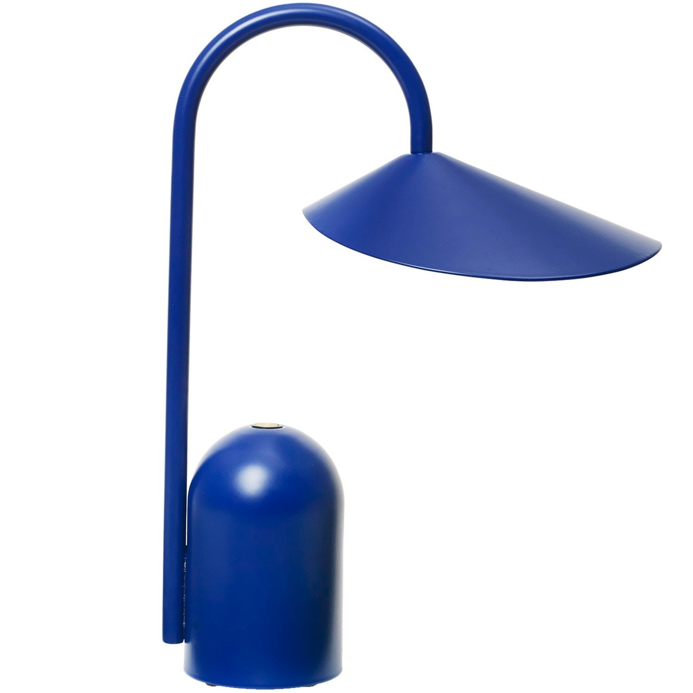 Arum Portable Bordlampe 30 cm, Clear Blue