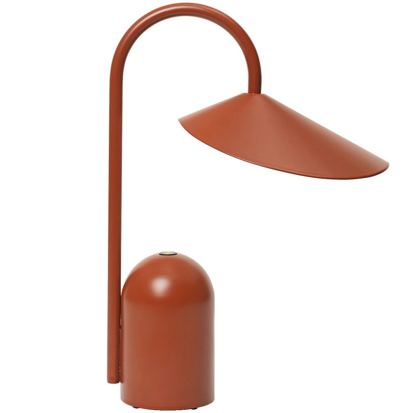 Arum Portable Bordlampe 30 cm, Oxide Red