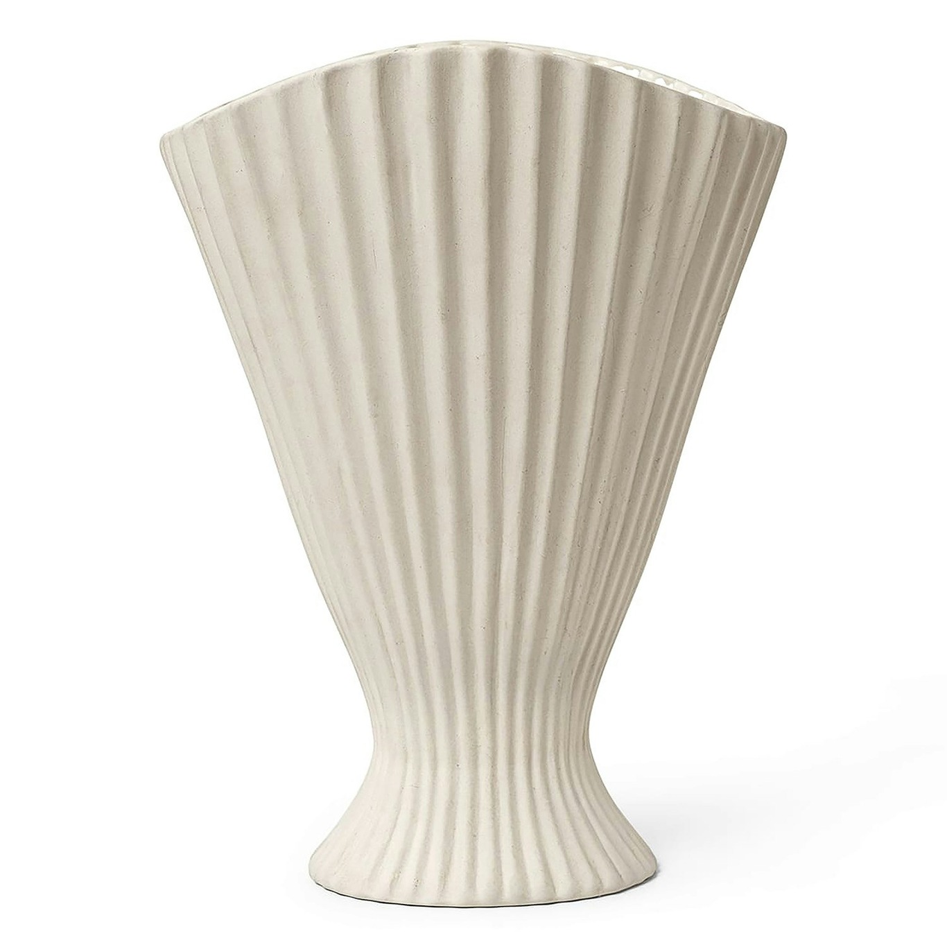 Fountain Vase, Off-white
