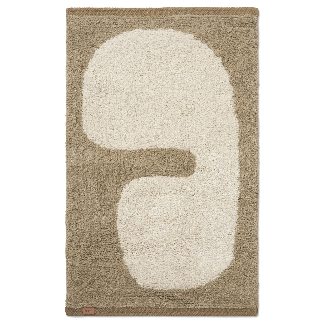 Lay Washable Teppe 50x70 cm, Taupe/Off-white
