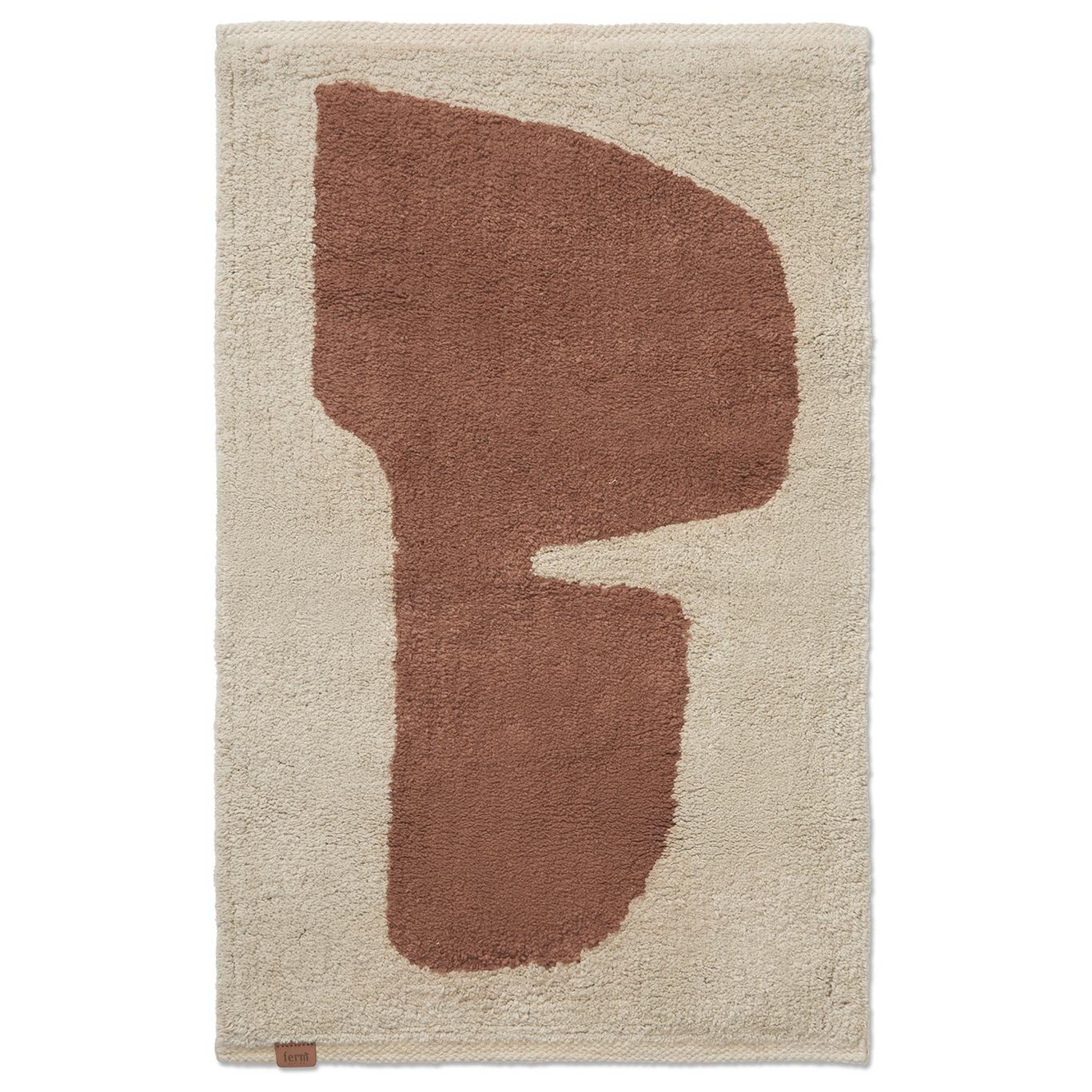 Lay Washable Teppe 50x70 cm, Parchment/Rust