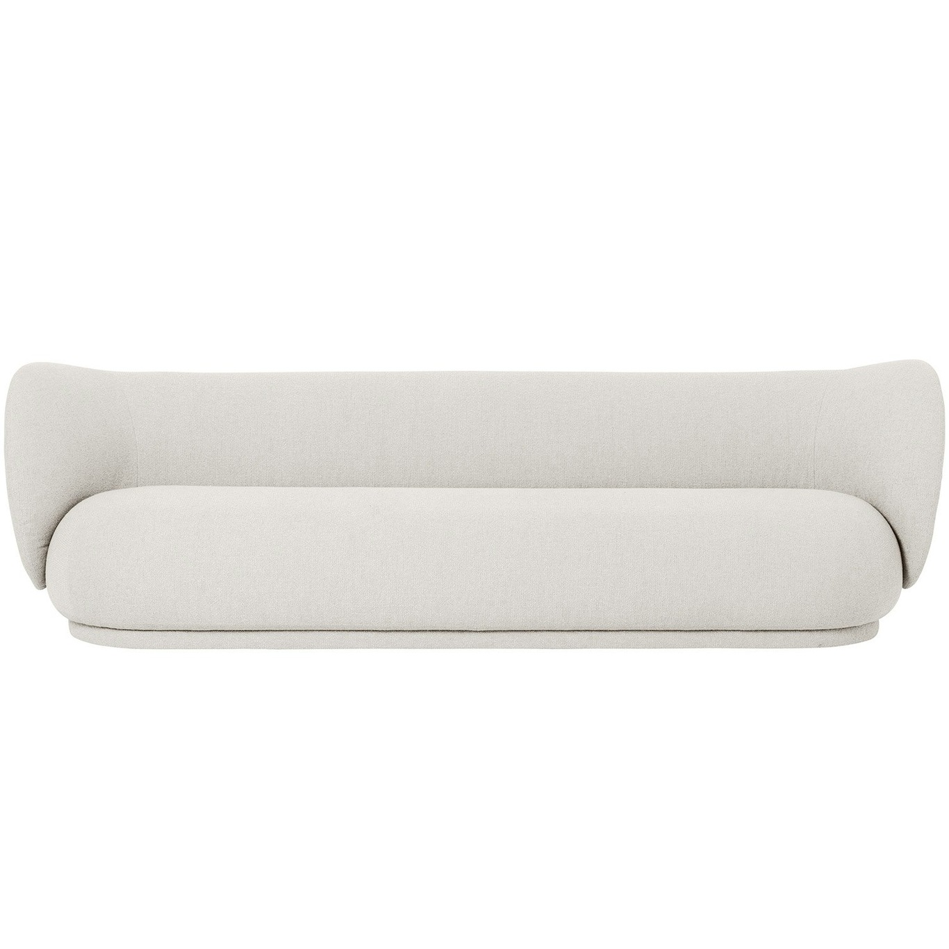 Rico Boucle 4-Seter Sofa, Off-white