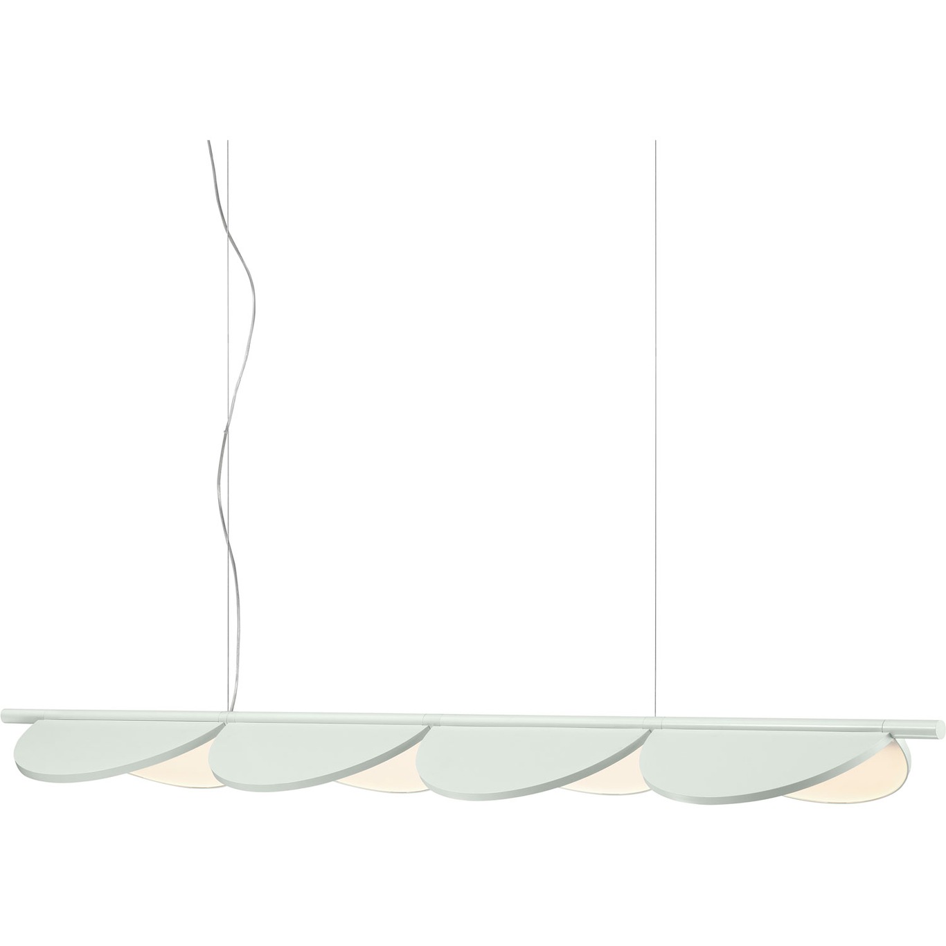 Almendra Linear S4 Pendel, Off-white