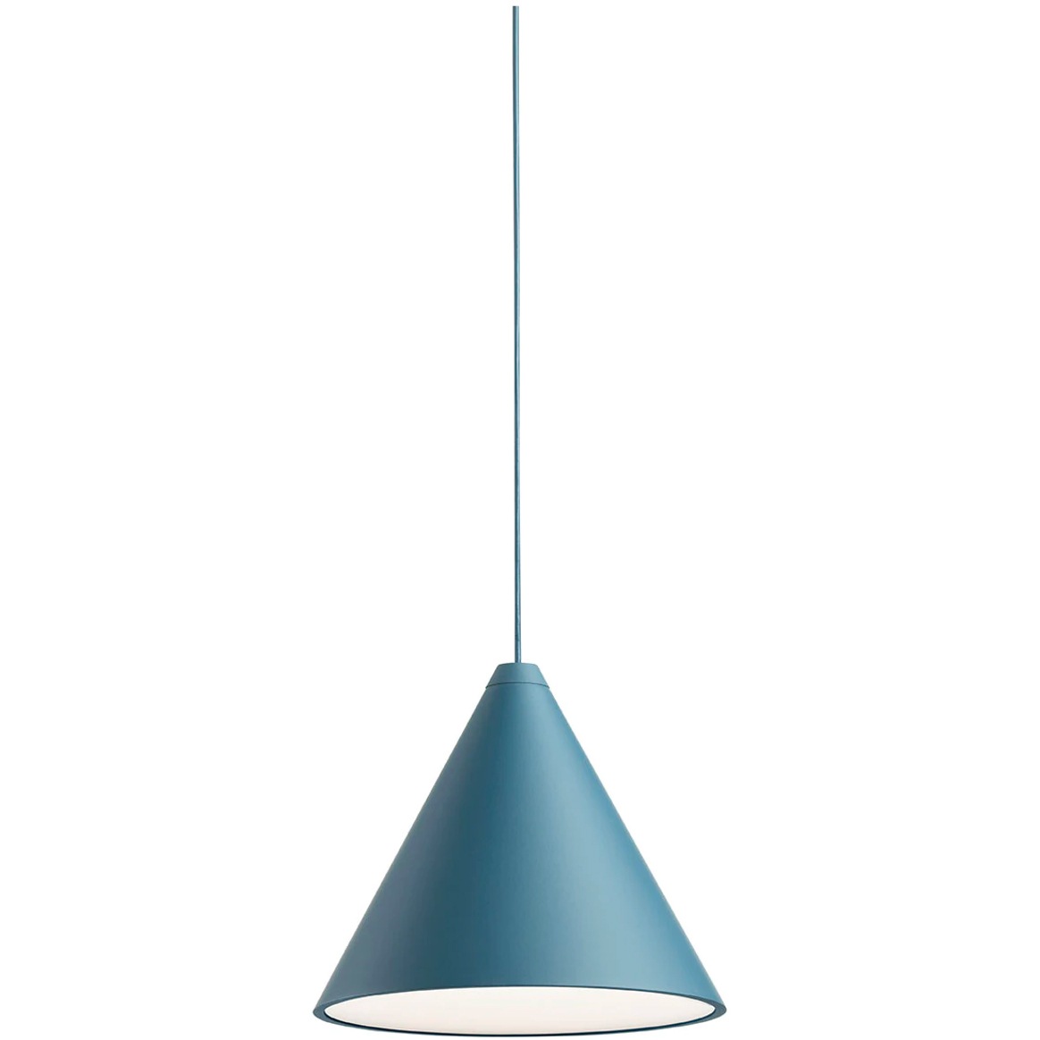 String Light Cone Pendel 12M Dimmebar med Soft Touch, Blå