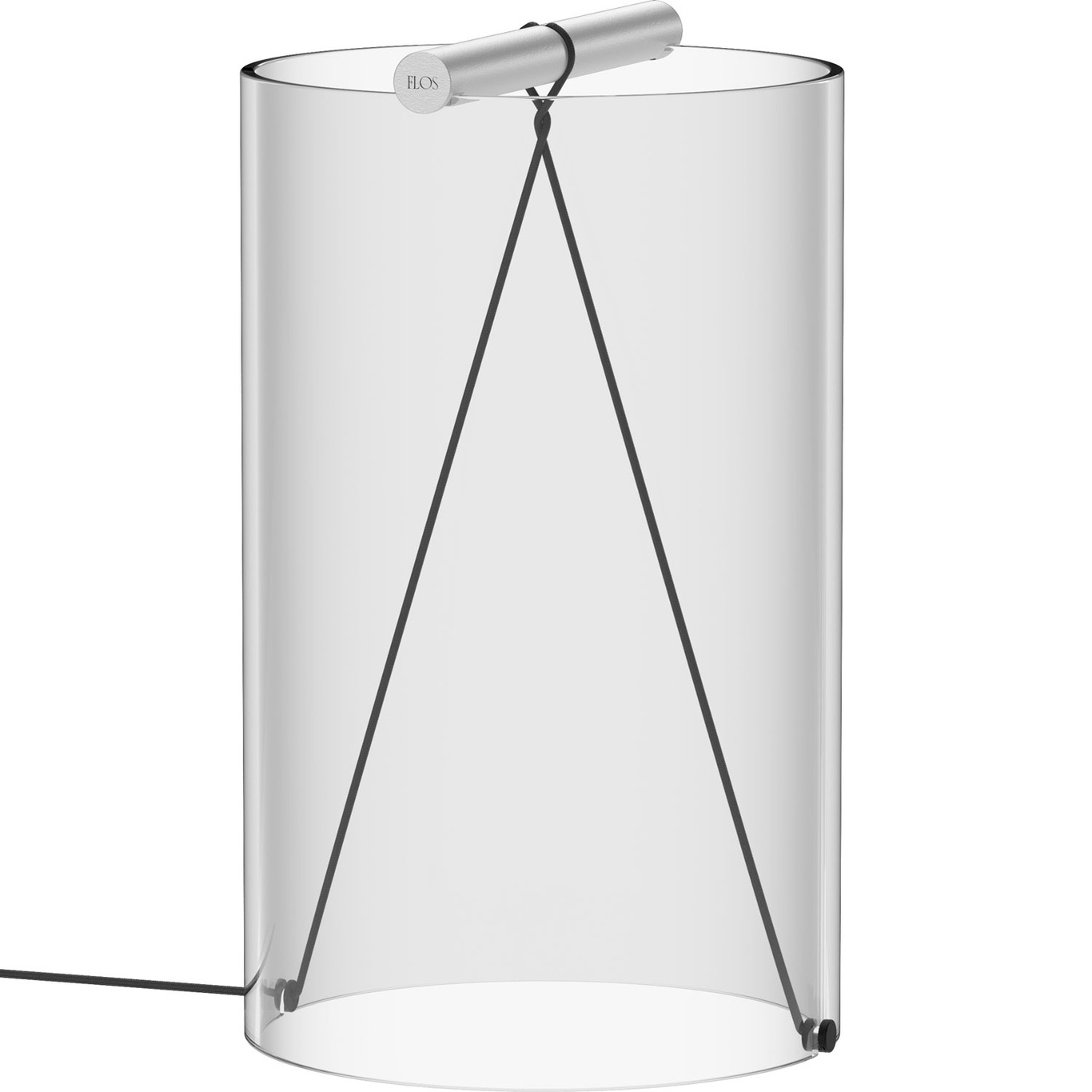 To-Tie T2 Bordlampe, Anodisert Aluminium