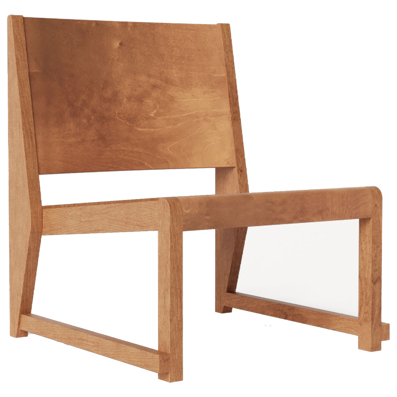 Easy Chair 01 Loungestol, Warm Brown