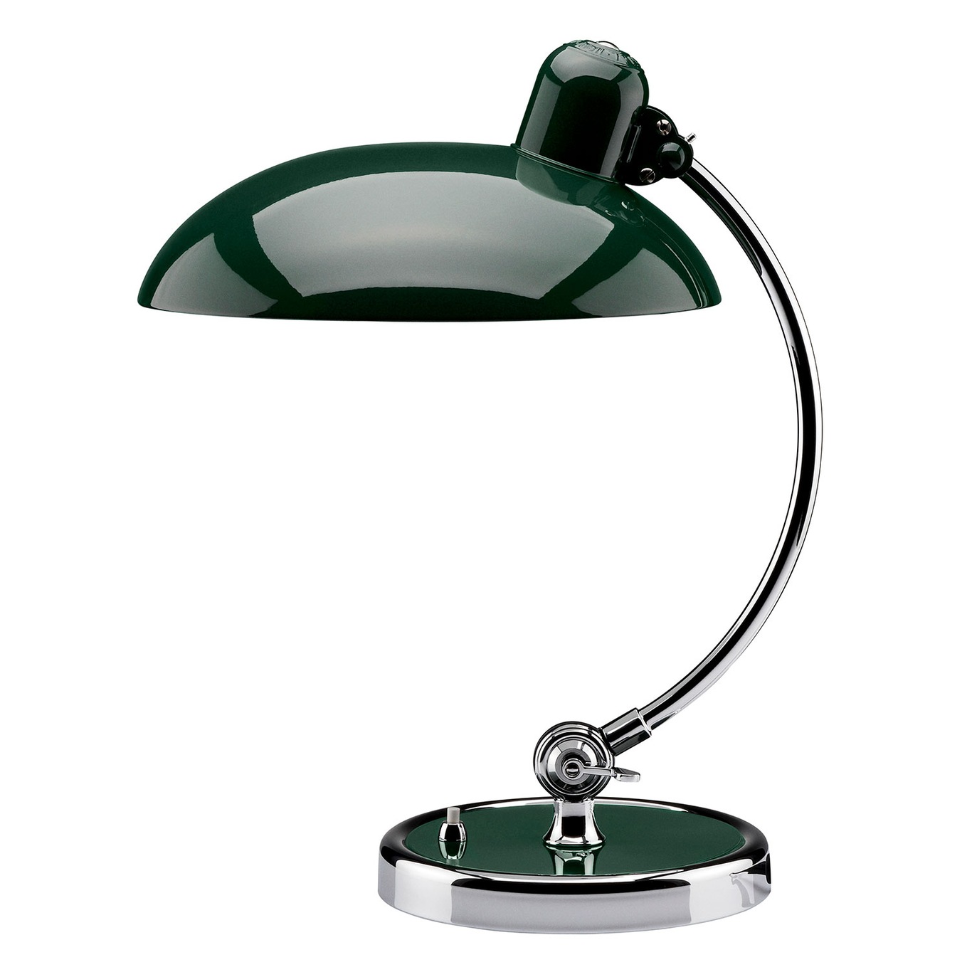 Kaiser Idell 6631-T Luxus Bordlampe, Mørkegrønn