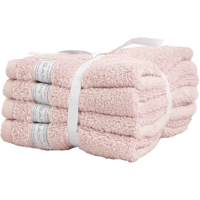 Premium Håndklær 30x30 cm 4-pk, Pink Embrace