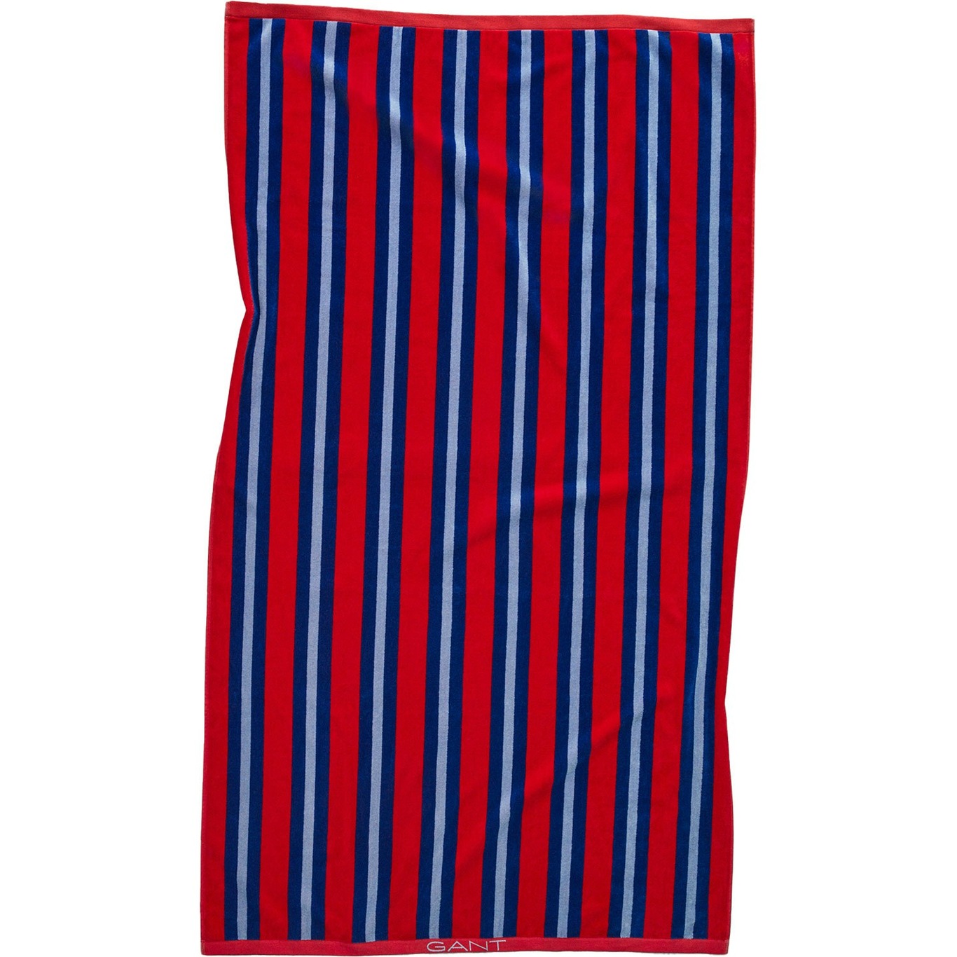 Stripe Strandhåndkle 100x180 cm, Bright Red