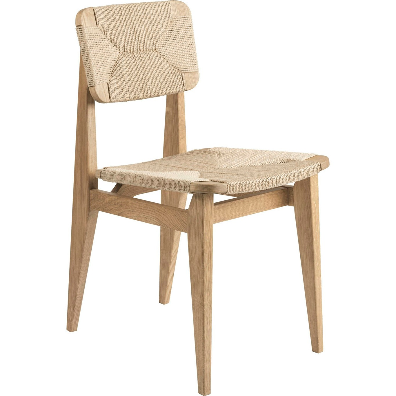 C-Chair Stol, Papirsnøre / Oljet Eik