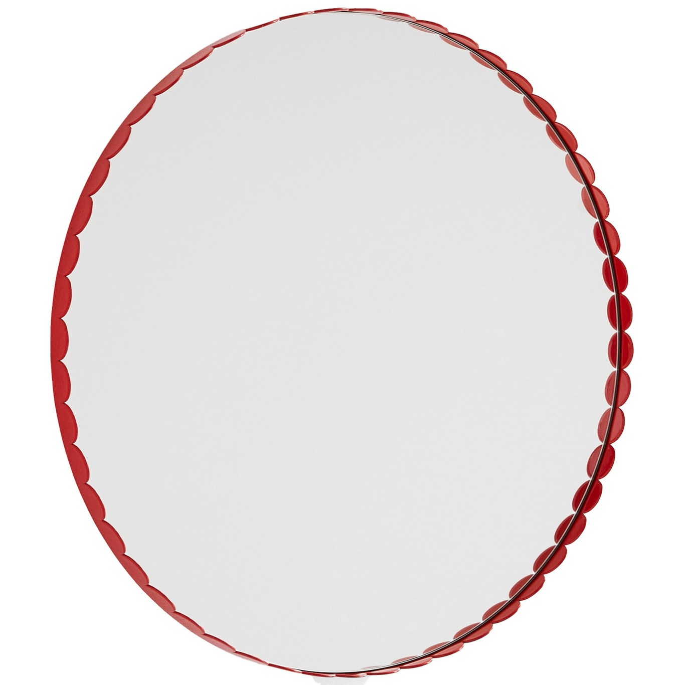 Arcs Speil Ø60 cm, Rød