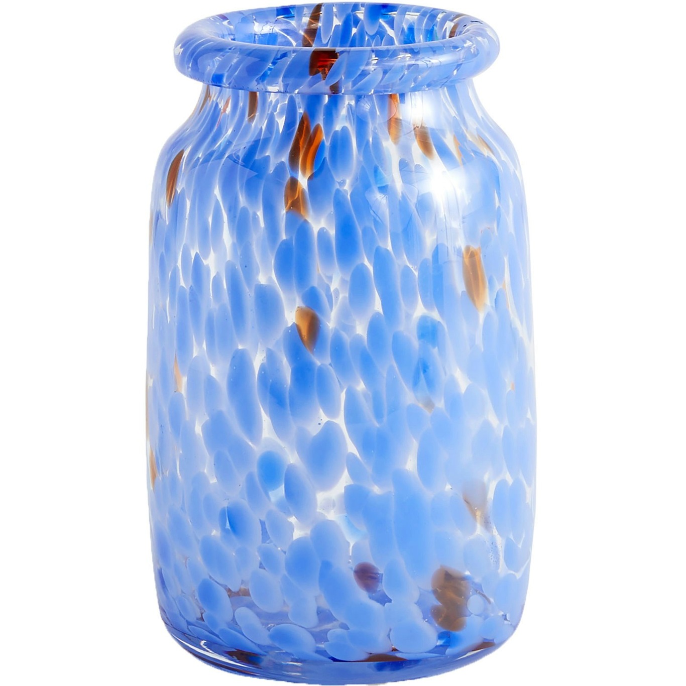 Splash Vase M Ø14,5 cm, Blå