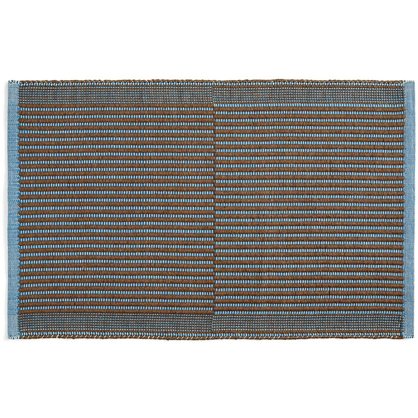 Tapis Teppe 60x95 cm, Blå/Kastanje