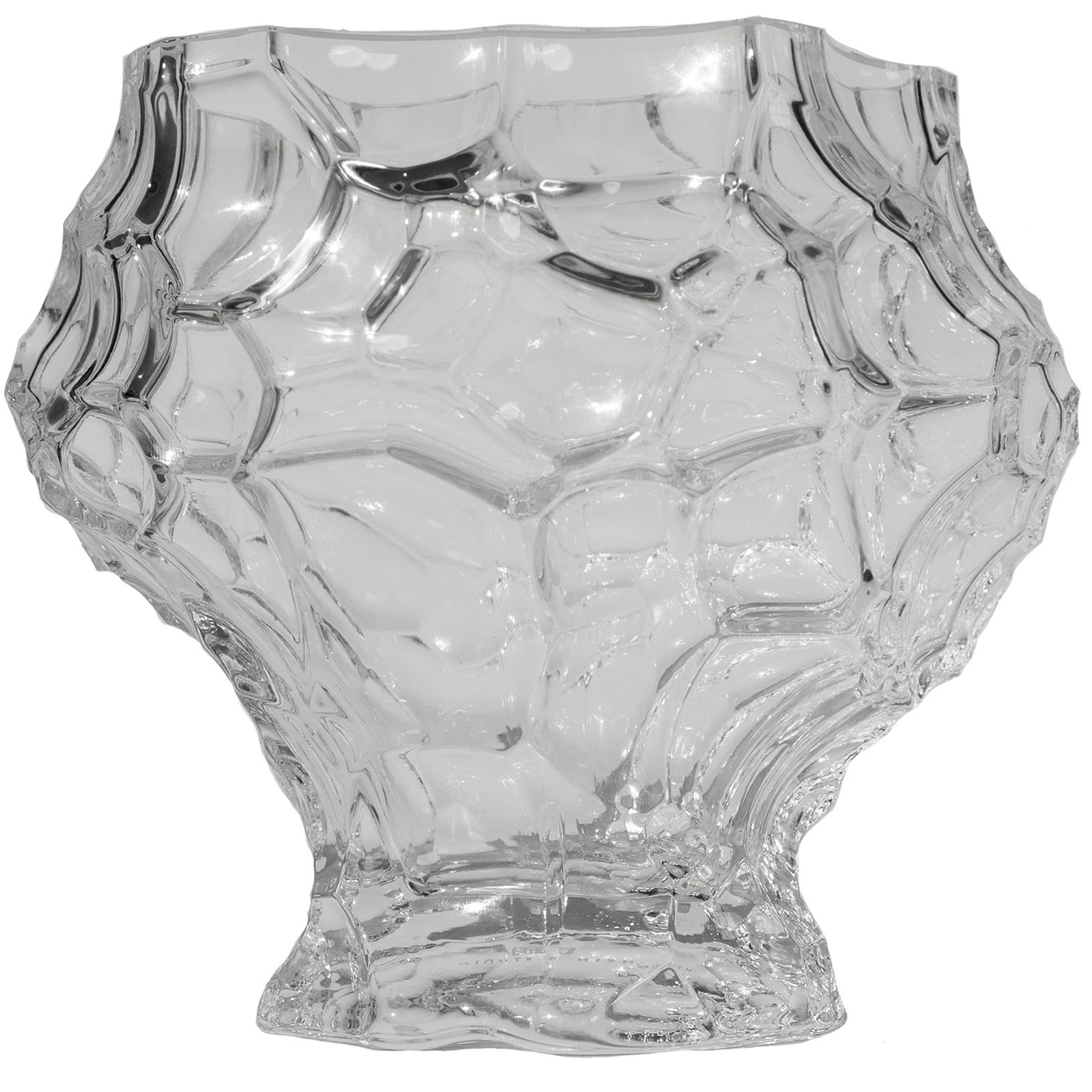 Canyon Medi- Clear Vase 18 cm, Klar