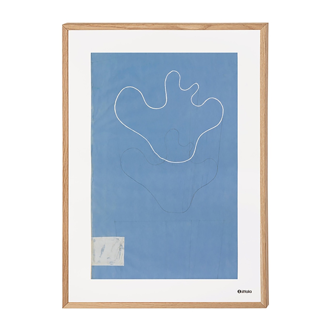 Alvar Aalto Art Plakat 50x70 cm, Sketch Blue
