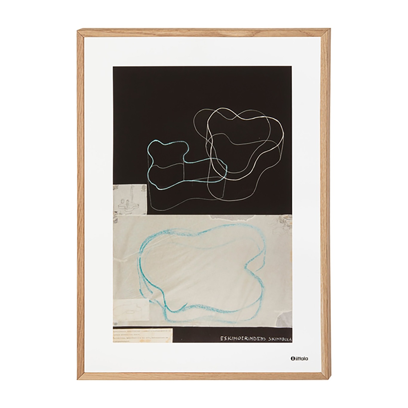Alvar Aalto Art Plakat 50x70 cm, Sketch Black