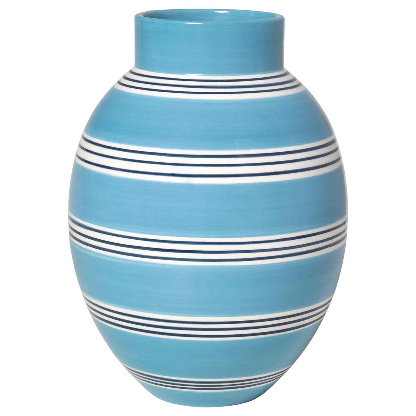 Omaggio Nuovo Vase Mellomblå, 30 cm