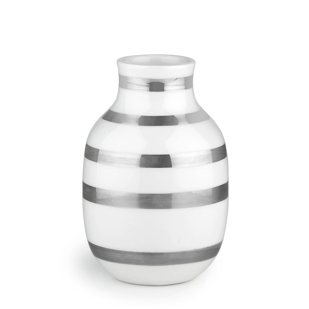 Omaggio Vase 12,5 cm, Sølv
