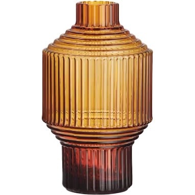 Pavilion Vase, 134 mm Amber