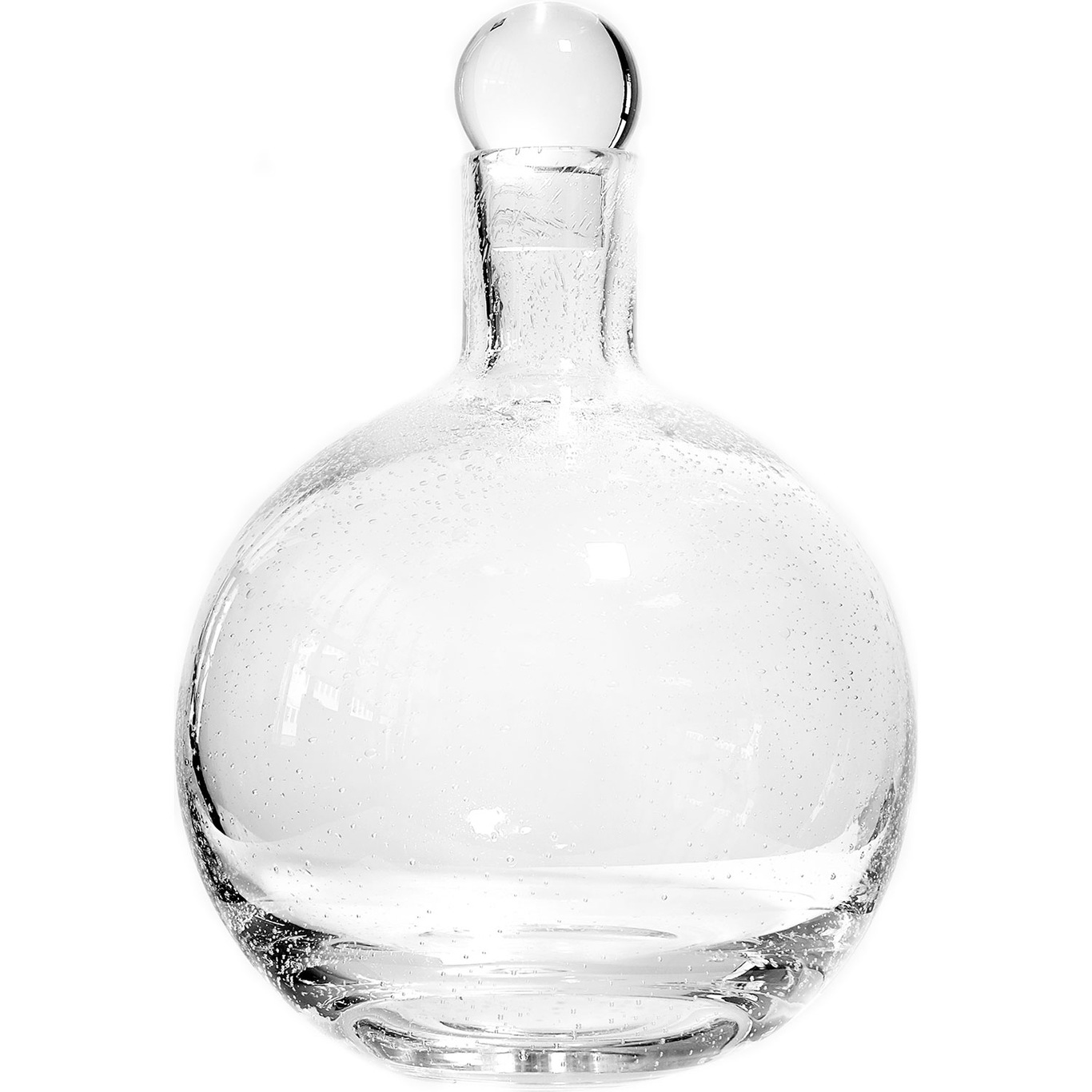 Bubble Glass round Karaffel Ø18 cm