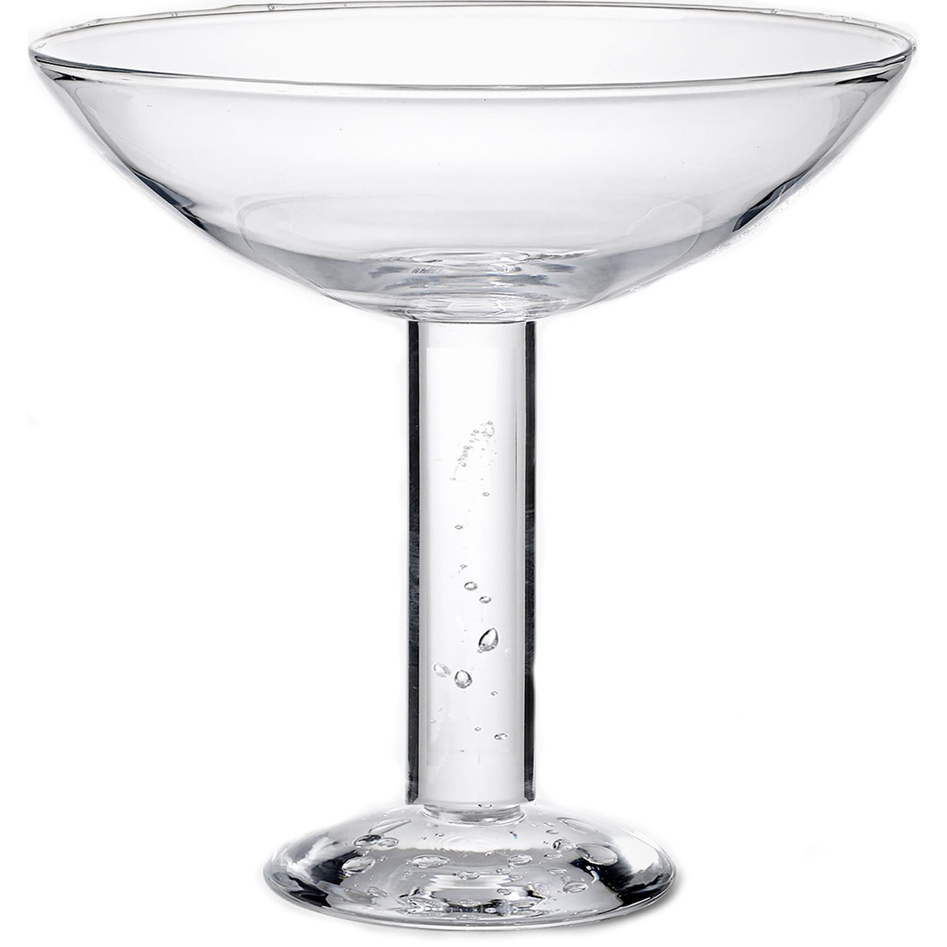 Bubble Glass Champagneglass 12.5 cm, plain top