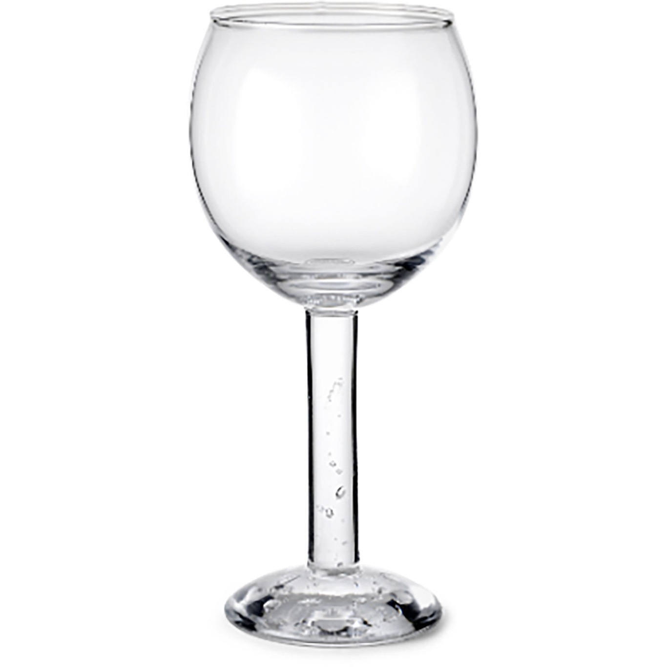 Bubble Glass Vinglass 21 cm, plain top