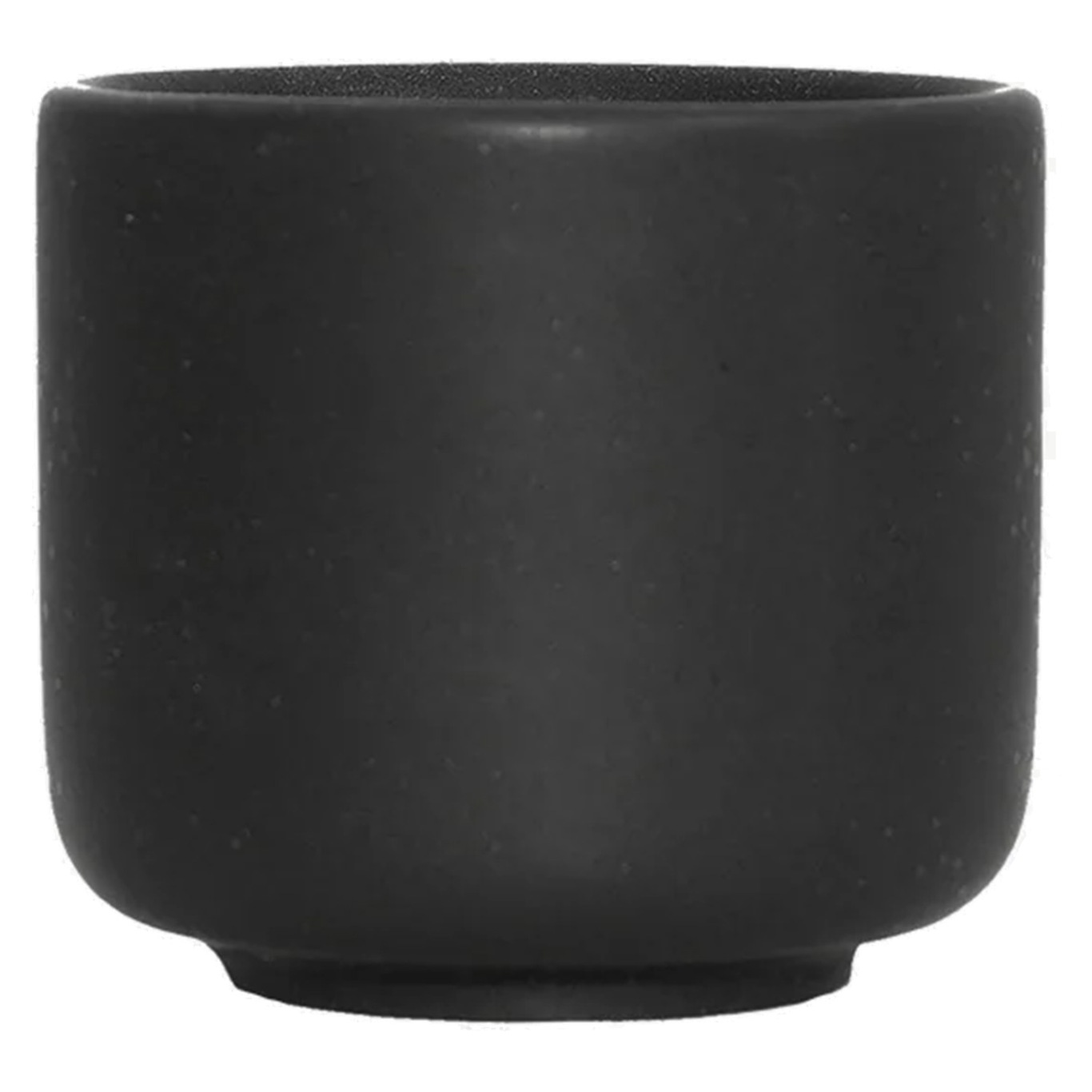 Ceramic Pisu Eggeglass 5 cm, Ink Black