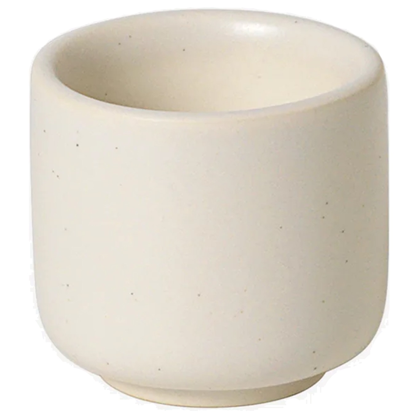 Ceramic Pisu Eggeglass 5 cm, Vanilla White