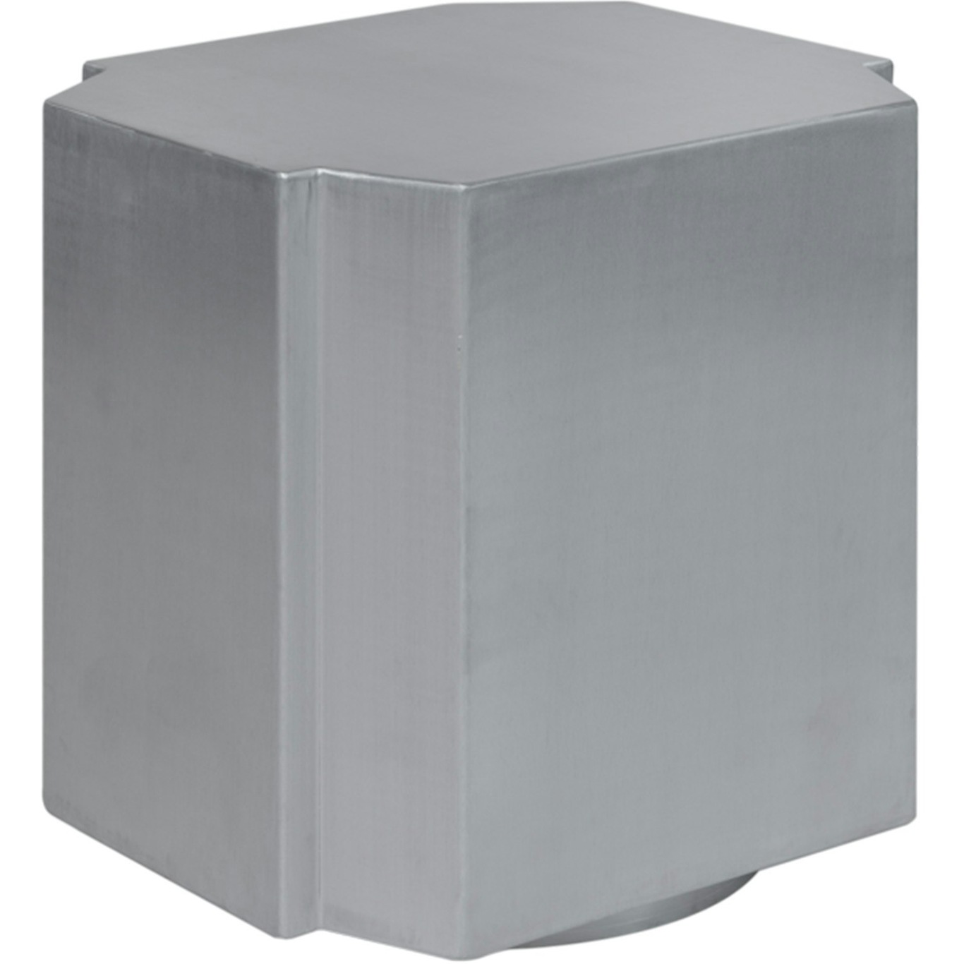 Funki Stol 01 40x46 cm, Brushed Aluminium