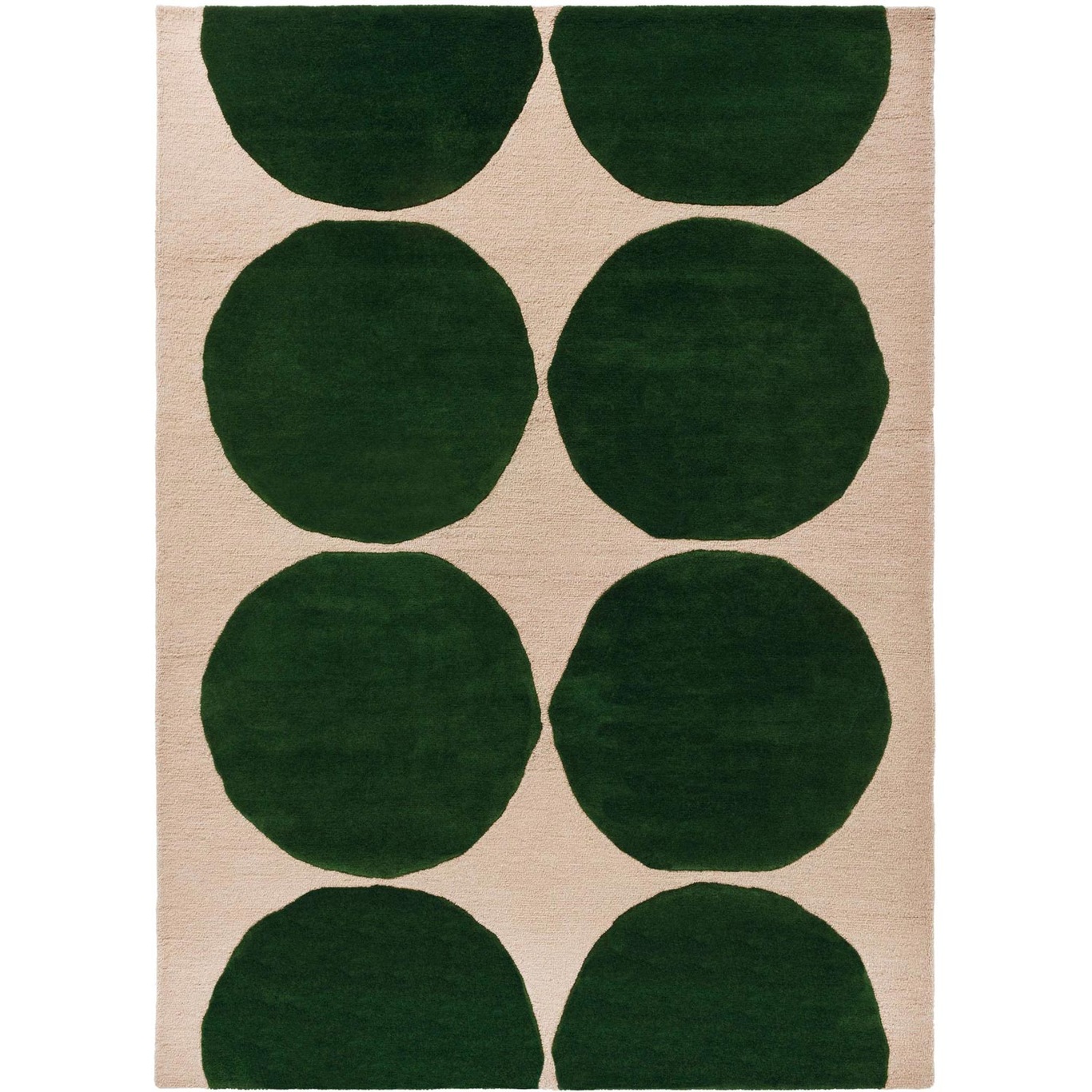 Marimekko Isot Kivet Teppe 170x240 cm, Grønn