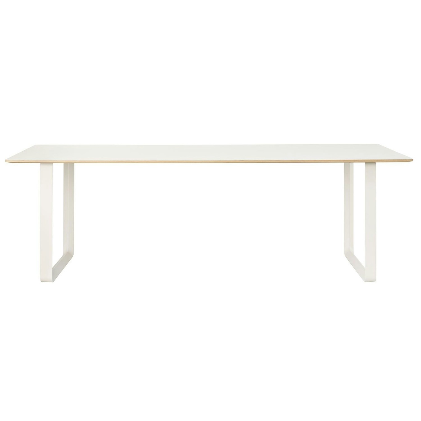 70/70 table 225 Cm, White