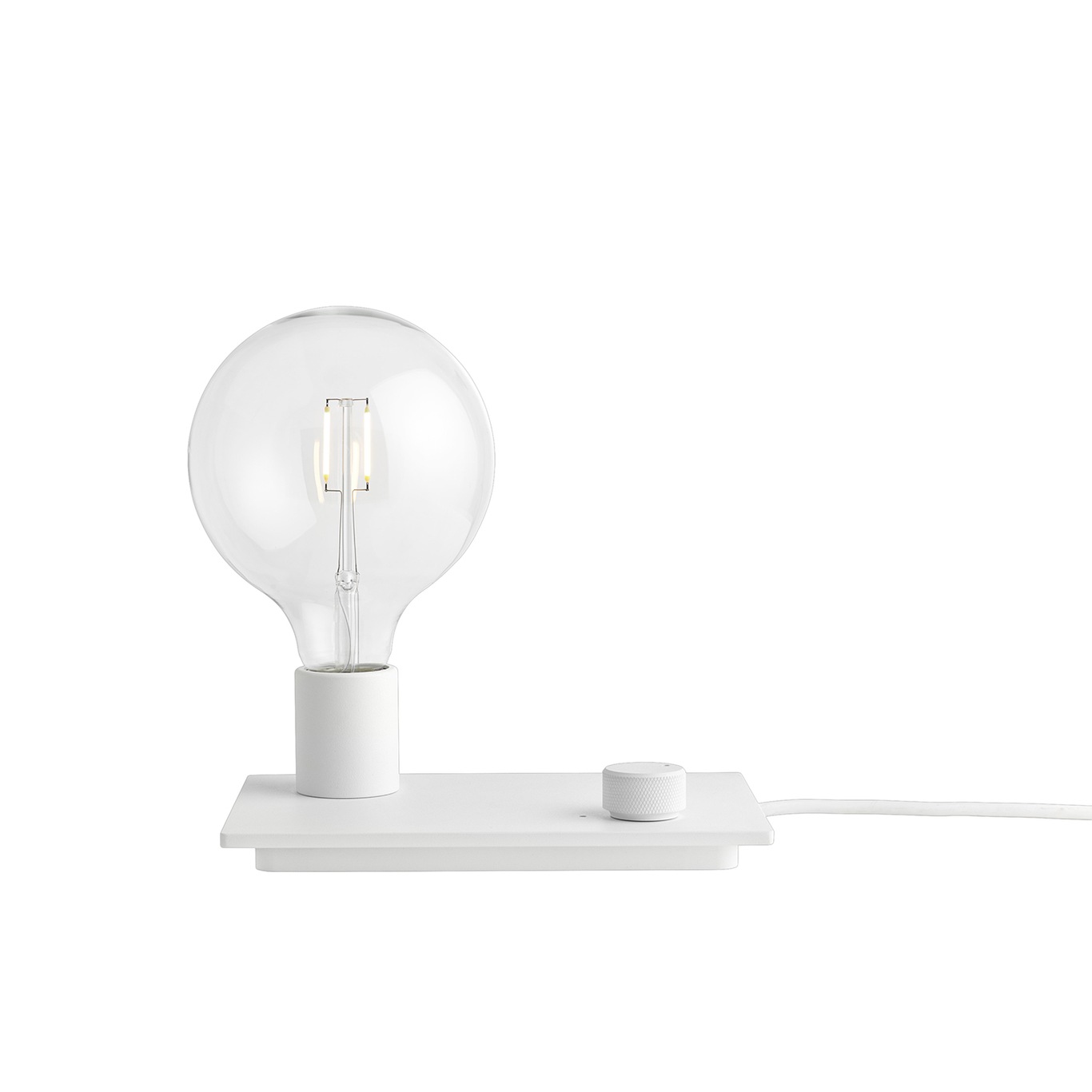 Control Bordlampe LED, White